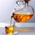 thumbnail image 2 of Glass Teapot 20oz with Infuser,Borosilicate Kettle Set Tea Pot for Loose Tea, 2 of 4