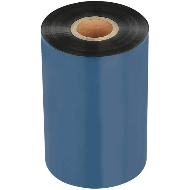 CYTTR- Compatible Thermal Transfer Printer Ribbon 4.33" x 1476'/110mm x 450m Black Wax Resin Ribbons 1ROLL for Zebra