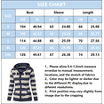 thumbnail image 4 of Women's Zip Up Hoodies Casual Striped Color Block Sweatshirt Lightweight Long Sleeve Drawstring Hoodie with Pockets, 4 of 4