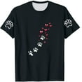 thumbnail image 4 of Tops Y Blusas de las Mujeres Estampadas Cuello Redondo Manga Corta, Poliéster Casual Top para Diario, Fiesta Y Todas las Estaciones, 4 of 8