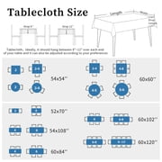 Waterproof Tablecloth Sage Green Linen Burlap Key Square Table Cloth 54x54in,Wipeable Washable Table Cover Abstract Greek Inspired Texture Tablecloths for Dining Tables Kitchen Picnic Ourdoor