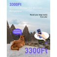 thumbnail image 4 of Dog Training Collar with Remote Ft in Dog Shock Collar with Beep Vibration Shock & Double Static Warnings IPX Bark Collar for All lbs Medium Large Dogs ( ), 4 of 8