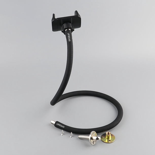 Soporte para teléfono de cuello de cisne para sofá, flexible, multifunción, resistente, universal, fácil de instalar, giratorio 360 degree.