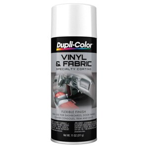 Dupli-Color Vinyl & Fabric Spray Paint Gloss White, 11 oz