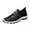 Black, variant on Xfvqtps Mens Sneakers Slip On Breathable Non Slip Casual Soft Sole Outdoor Cotton Walking Shoes New Cloth Shoes Fashion Single Shoes Black