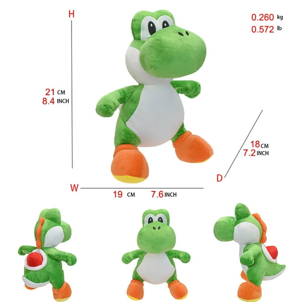 10-33cm Super Mario Bros Yoshi juguetes de peluche muñeca Yoshi Dragon peluche animales de peluche suaves juguetes regalos de cumpleaños para niños
