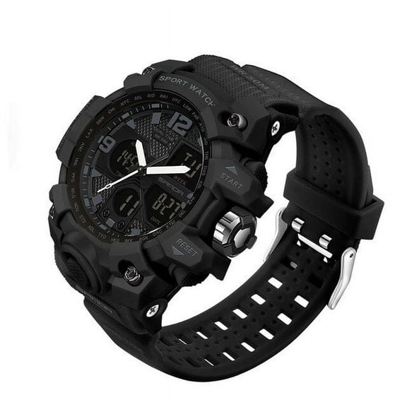 EXPLOJOY Women's Fashion Sport Watch – Multifunction Analog-Digital Waterproof Wristwatch