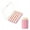 Pink, variant on Milue 40PCS Finger Sponges Craft Sponge Daubers Set with Storage Box for Student Kids