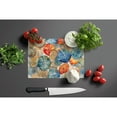 thumbnail image 3 of Sand Dollars Glass Cutting Board Large 12 in x 15 in, 3 of 5
