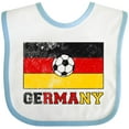 thumbnail image 3 of Inktastic German Soccer Boys or Girls Baby Bib, 3 of 4