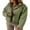 D Green, variant on EVALESS Winter Jackets for Women Full Zipper Puffer Jacket Padding Warm Quilted Jackets Plus Size Short Coat with Pockets Apricot XL