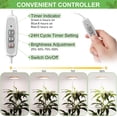 thumbnail image 4 of Plant Grow Light Full Spectrum Plant Light for Indoor Plants Brightness Adjustable LED Growing Lamp with Auto On/Off Timer H/H/H Height Adjustable Ideal for Tall Plants of, 4 of 7