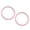 Pink, variant on Almencla Arm Hoop Portable (33cm Diameter) Quiet Foam Fitness Hoop for Home Men Women Pink