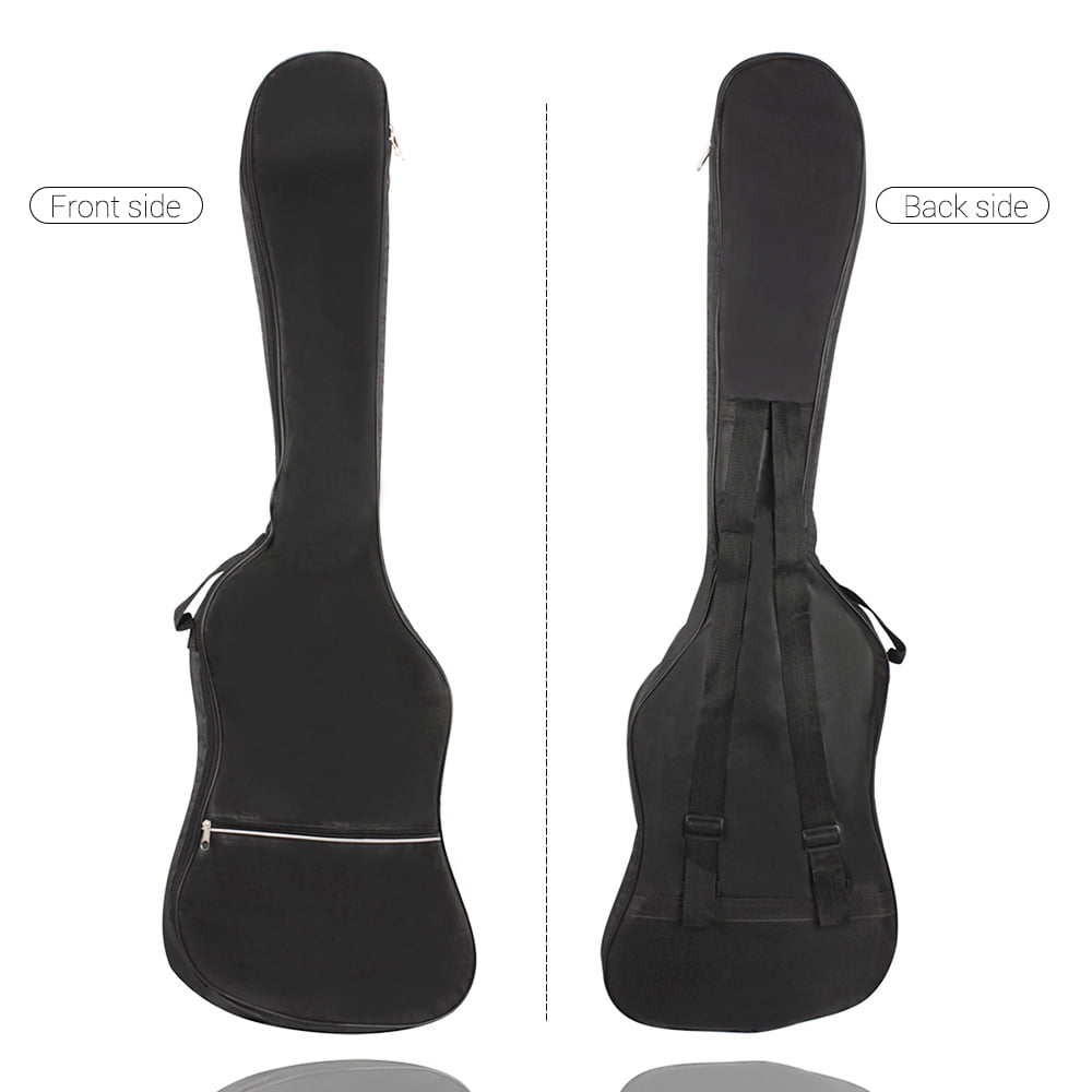20mm Padded Backpack for Electric Bass and Guitar - Black Electric Bass Guitar Bag