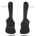 thumbnail image 2 of 20mm Padded Backpack for Electric Bass and Guitar - Black Electric Bass Guitar Bag, 2 of 7
