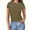 Bronze, variant on ZZwxWA Womens T Shirts Basic Neck Short Sleeve Crop Tops Cute Summer Tops Slim Fit Tees Y2k Clothing 2025