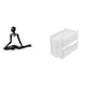 thumbnail image 1 of Figura de escritorio,Escultura abstracta de pensador para decoración de oficina y hogar.,estuche de pañuelos,Caja de almacenamiento de papel higiénico de pared,Toallero de papel higiénico, 1 of 8