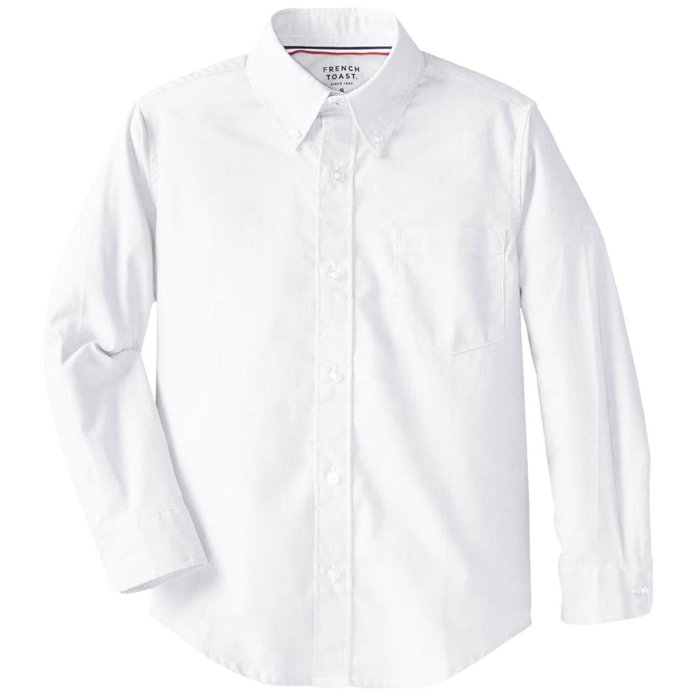French Toast Boys 820 Long Sleeve Oxford Shirt