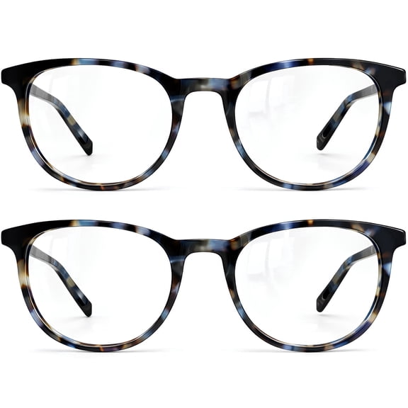 Grinderpunch Reading Glasses for Women and Men Blue Light Blocking Readers Stylish Readers with Spring Loaded Hinges