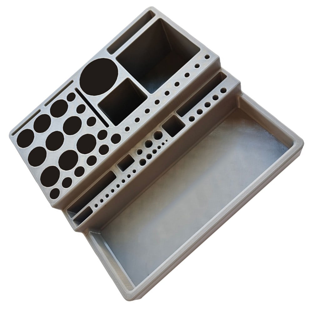 Fly Tying Station Fly Tying Tool Organizer Fly Tying Tool Accessory Storage Rack Fangkenuo