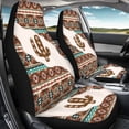thumbnail image 4 of XYZCANDO Cactus Pattern Car Seat Covers for Man Decorative Car Seat Protector Auto Accessories Interior Accessories, for Sedan Truck Van, 4 of 10