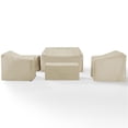 thumbnail image 4 of Crosley Ensemble de Housse de Meubles MO75007-TA 5 Pcs, Beige, 4 of 10
