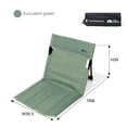 thumbnail image 5 of Silla plegable para acampar Cómoda silla perezosa individual Suministros para exteriores Verde JShteea El nuevo, 5 of 5