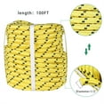 thumbnail image 3 of netuera 1/2"x100' Heavy Duty Double Braid Polyester Rope Sling 5500Lbs Tensile Strength, 3 of 6