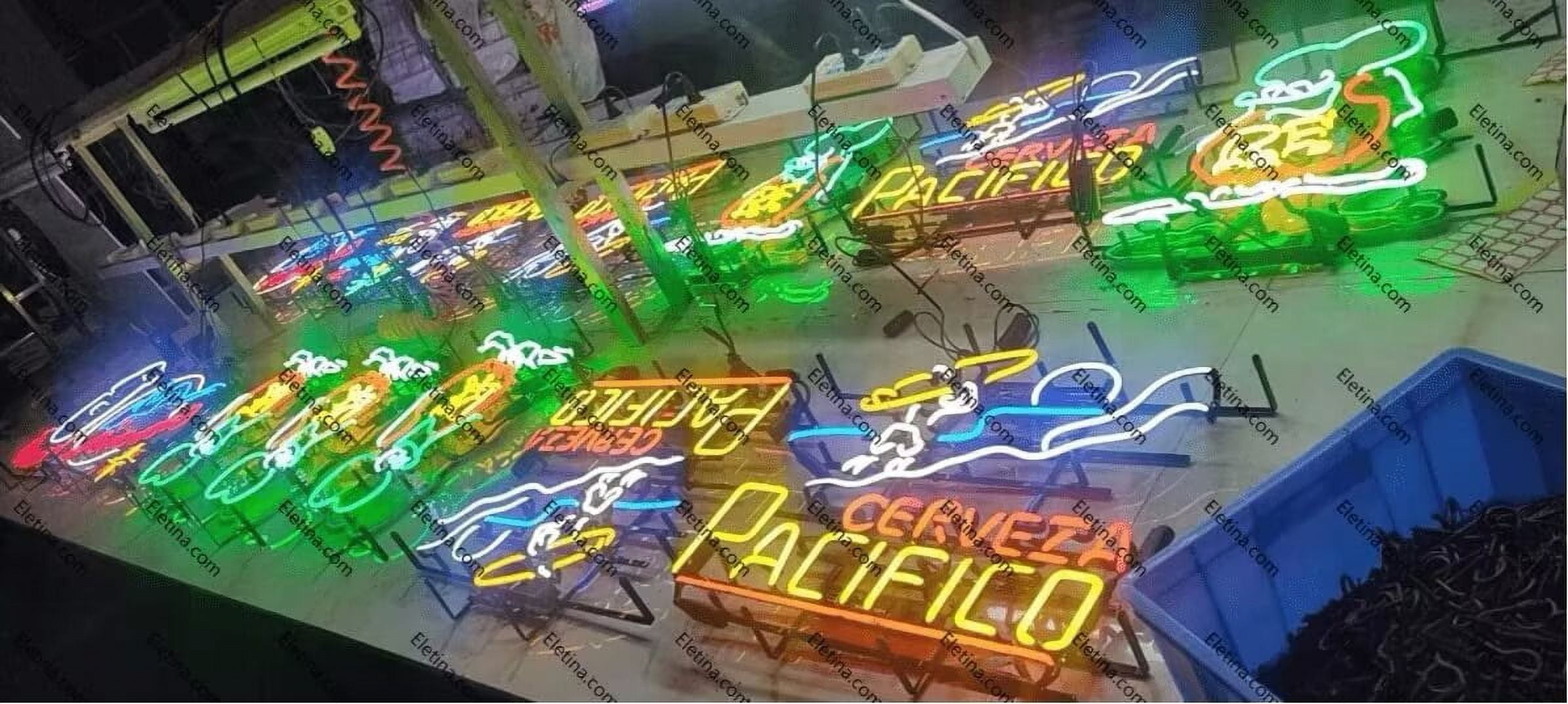 Real Led Neon Light Sign Red Open Double Stroke Cigars Led Handmade Led Tube For Man Cave Wall Decor
