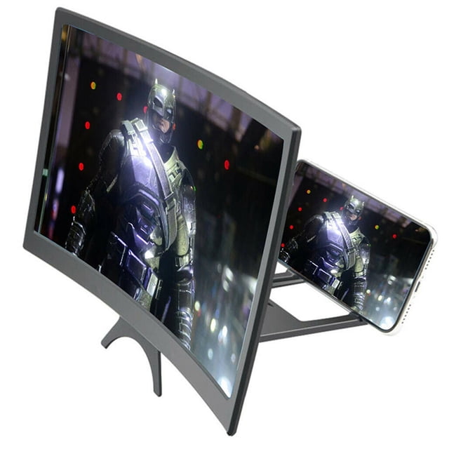 Soporte para amplificador de pantalla 3D HD de 12 pulgadas