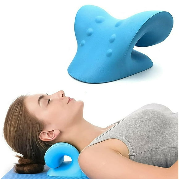 Neck and Shoulder Relaxer for TMJ Pain Relief and Cervical Traction Device for Spine Alignment, Neck Stretcher Chiropractic Pillow