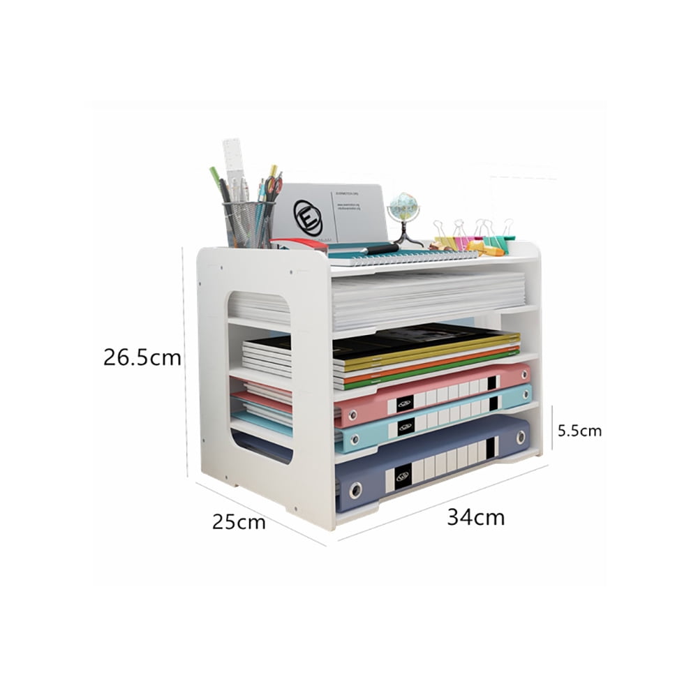 Stackable 12x12 Paper Trays, Easy To Assemble And Clean For A Neat And Organized Home Office