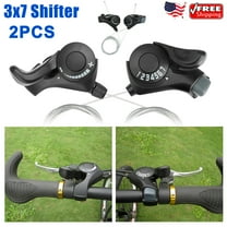 2Pcs 21 Speed Shifter for MTB Mountain Road Bicycle Shifter Bike Thumb Gear Set