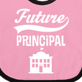 thumbnail image 4 of Inktastic Future School Principal Boys or Girls Baby Bib, 4 of 4