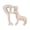 Beige, variant on KGJQ Abstract Resin Sculpture of Man and Dog, Hand-Painted Human Pet Bond Figurine, Head-to-Head Intimate Figurine Decoration for Office, Living Room, Bedroom, Memory Gifts for Pet Lovers