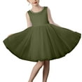 thumbnail image 4 of Bixock Fall and Winter Clothes,Toddler Girls Dresses,Children's Formal Dress Sleeveless Chiffon Dress Princess Dress, 4 of 4