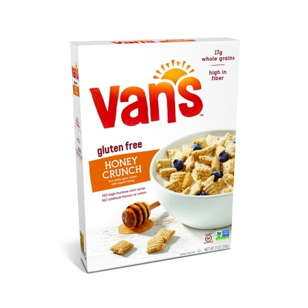 Vans Gluten Free Breakfast Cereal, Honey Crunch, 11 Oz