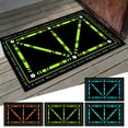 thumbnail image 1 of Alfombra de entrenamiento de fútbol ultra suave de microfibra para baño | Respaldo antideslizante de goma | Lavable a máquina | Altamente absorbente | Uso versátil para niños, baño, cocina, entrada, 1 of 7