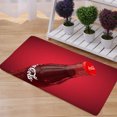 thumbnail image 1 of Coke Coca Cola Rug Mat Floor Door Home Flannel entrance carpet, 1 of 1
