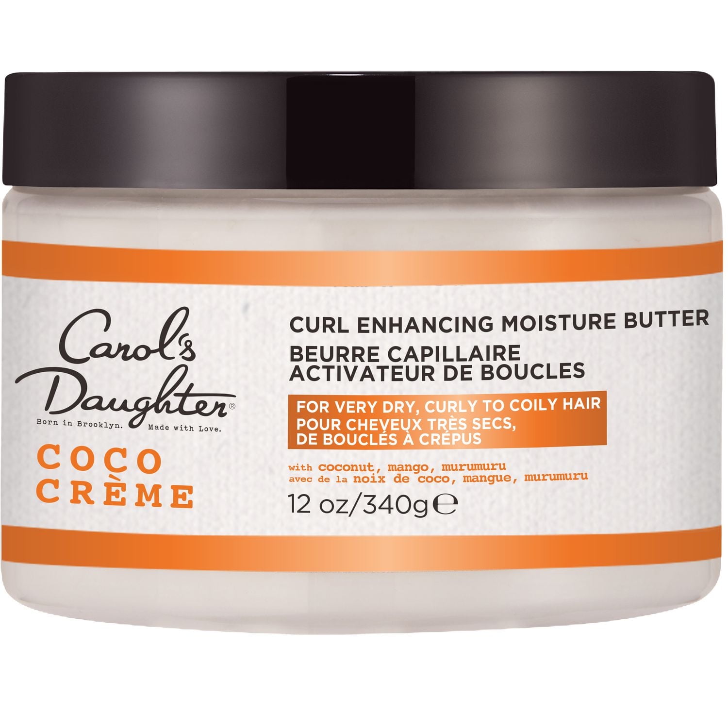 Carol's Daughter Coco Creme Masque capillaire hydratant et revitalisant profond à l'huile de noix de coco et au beurre de mangue, 12 oz. Traitement de Revitalisant