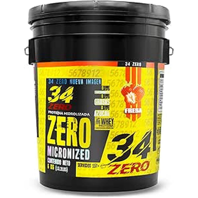 34 Zero Proteina 6 Kg Sabor Fresa