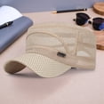 thumbnail image 3 of Summer Outdoor Baseball Caps Breathable Mesh Sun Hat for Men for All Seasons and Activities, 3 of 6