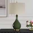 thumbnail image 4 of Bowery Hill Contemporary 23.5"H x 14"W x 14"D Ceramic Table Lamp in Emerald, 4 of 7
