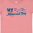 thumbnail image 4 of Inktastic My First Memorial Day Grunge with Fireworks Boys or Girls Baby T-Shirt, 4 of 5