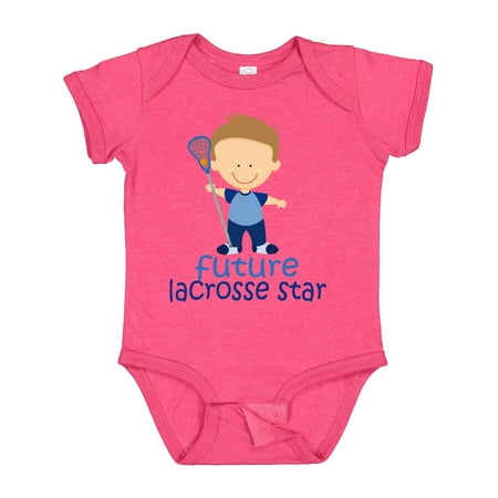 

Inktastic Future Lacrosse Star Boy Gift Baby Boy Bodysuit