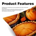 thumbnail image 2 of Thanksgiving Pumpkin Pie Inserts in Sizes 16x16, 18x18, and 20x20 Inches with Unique Patterns - Set of 2 for Bed Pillows,and Chair Pillow Covers - Great for Various Occasions!, 2 of 6