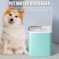 thumbnail image 1 of Bebedero de agua para gatos USB Mute Dog Bebedero Fuente Accesorios para mascotas (Verde), 1 of 7