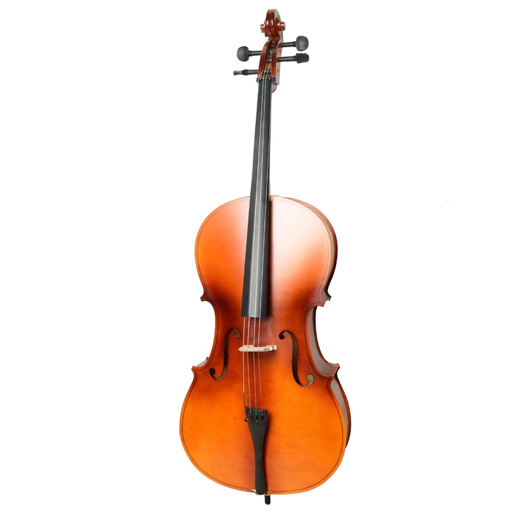 Lowestbest 4/4 Acoustic Cello with Case & Bow & Rosin, Cello Outfit Set for Beginners Students, Wood Color Lowestbest 4/4 Acoustic Cello with Case & Bow & Rosin, Cello Outfit Set for Beginners Students, Wood Color