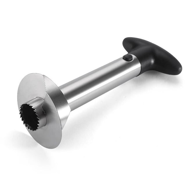 Descorazonador de piña de acero inoxidable Premium, Cortador y Extractor de piña en rebanadas, rebanador, ¡cortador de piña fácil de usar! Pineapple Slicer-2 prendas XianweiShao 8390615105637