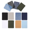 thumbnail image 2 of MasteelfCA 24Pcs Iron-on Patches Rectangular Sewing Patches Repair Patches Clothes Accessories, 2 of 7